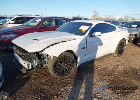 2018 Ford Mustang Gt Premium from USA, damaged, VIN 1FA6P8CF7J5103379